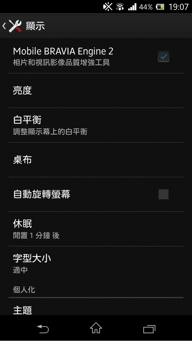 Docomo SO-02E .333 版本更新開始