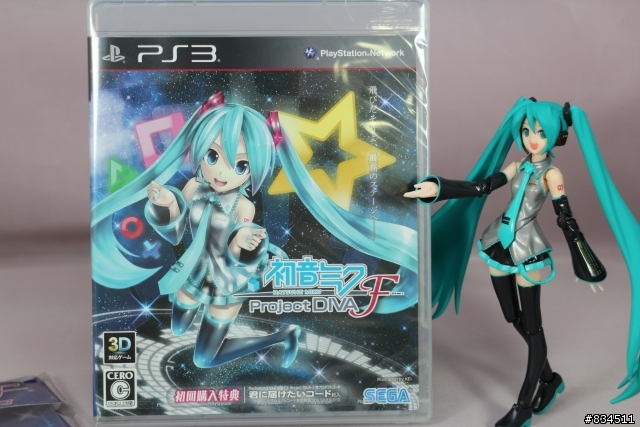 【開箱超劇場】『 初音ミク -Project DIVA- F 』( SEGA-STORE店頭預約特典版 )  簡單介紹~♪