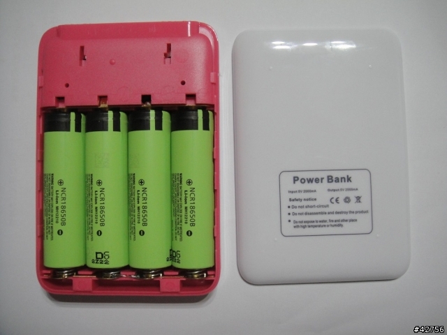 [有圖有真相]18650行動電源13600mAh