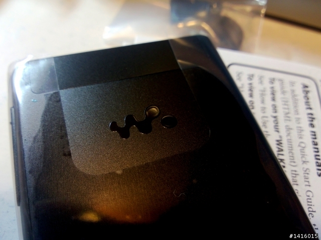 SONY F806 MP3 Player 簡單開箱