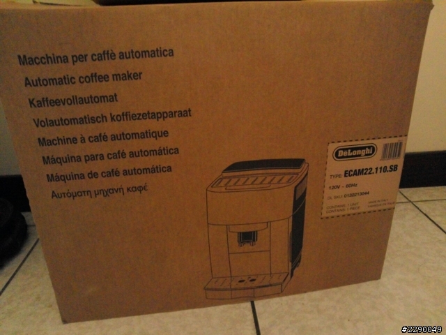 Delonghi ECAM 22.110.sb 簡易開箱