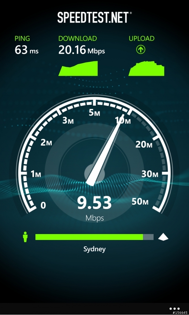 Lumia 920 4G LTE測試