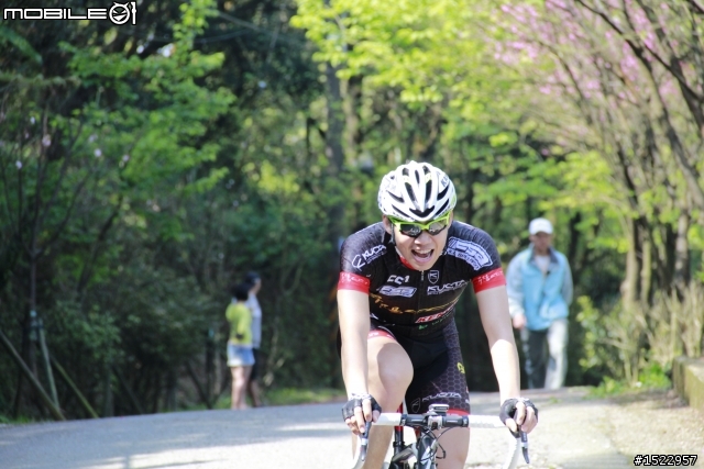 北15線個人爬坡計時賽終點前50公尺相片分享