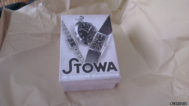 [開箱] STOWA antea 390棕色咖啡皮錶帶