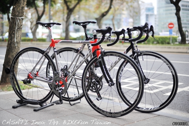 [组車日記] Orange fire! in CASATI Inox T99義大利不鏽鋼鋼管車，又是一篇跨年之作。