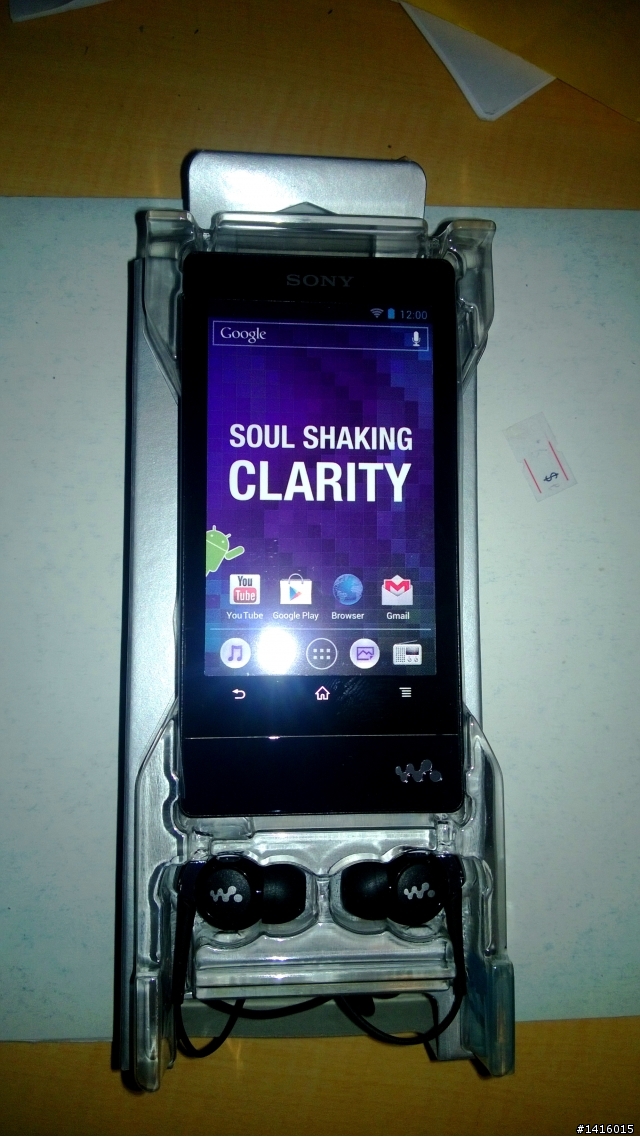 SONY F806 MP3 Player 簡單開箱