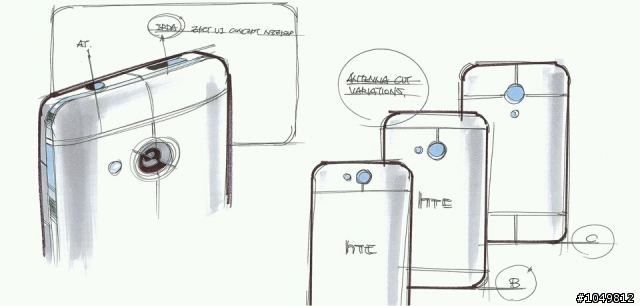 New hTC One 設計草稿大公開