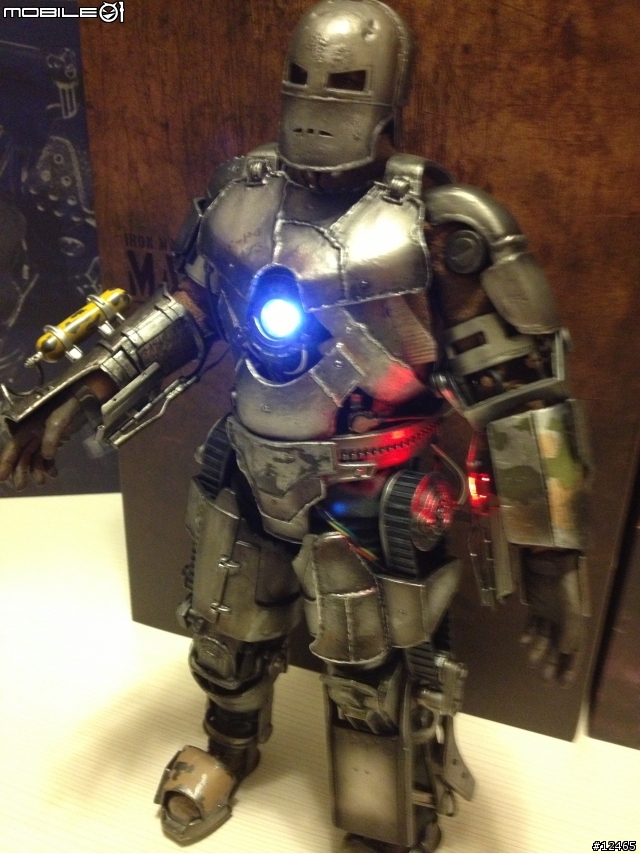 [圖多] Hot Toys Mark I 2.0 and 鐵霸王晚半年開箱 之父與子特集