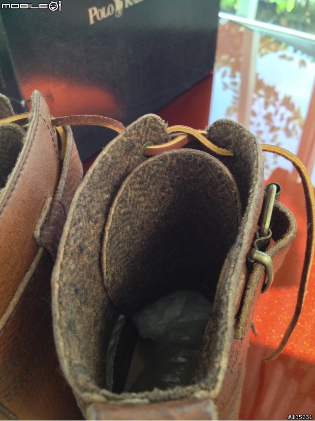 [ 開箱 ] Ralph Lauren Radbourne Tumbled Leather Boot