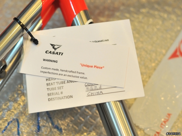 [组車日記] Orange fire! in CASATI Inox T99義大利不鏽鋼鋼管車，又是一篇跨年之作。