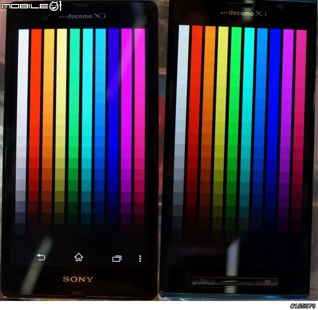 1080P屏幕PK戰：docomo P-02E Vs. SO-02E