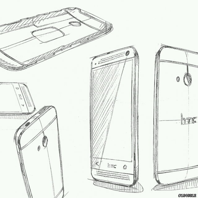 New hTC One 設計草稿大公開