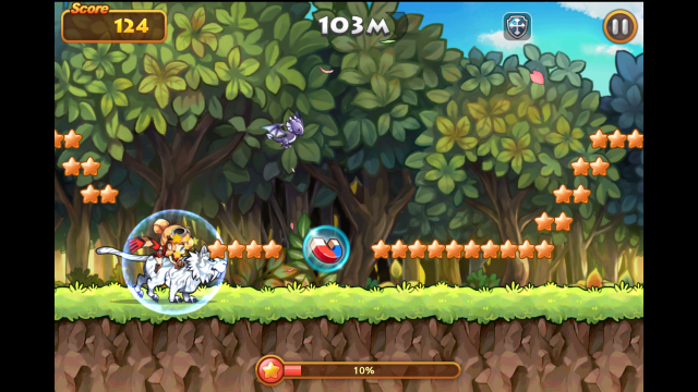 Line遊戲wind runner 互贈鞋子