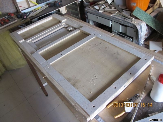 個人簡易工程-第23~4篇-多功能 收納型 組合式 鋸台 (改版篇-鋸台改推台篇 ) -製作紀錄