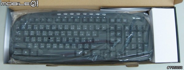 連鈺平價無線鍵盤滑鼠組TCK968開箱文