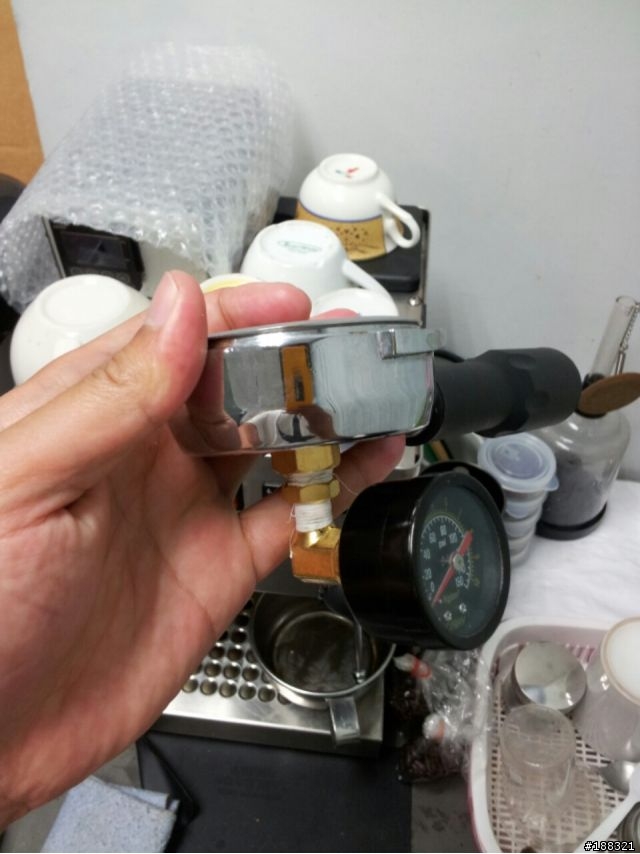 DIY 咖啡機 壓力表