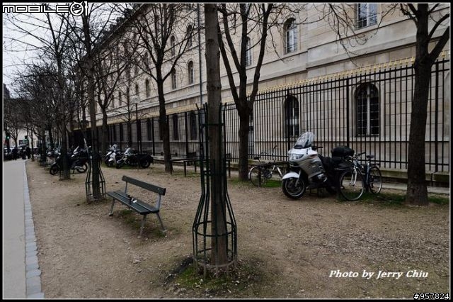 英國重車Part 2之番外篇-巴黎怎麼停小羊、大羊跟鐵馬?