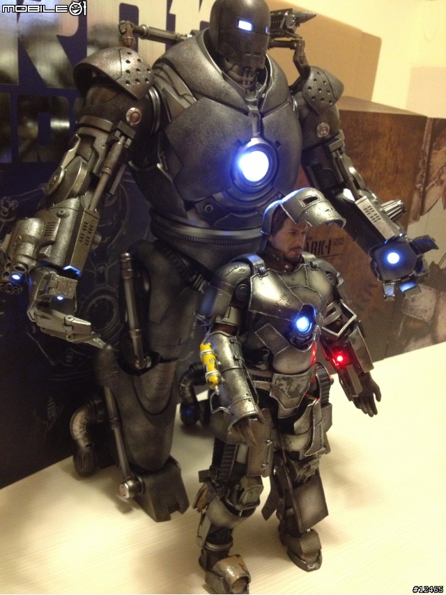 [圖多] Hot Toys Mark I 2.0 and 鐵霸王晚半年開箱 之父與子特集