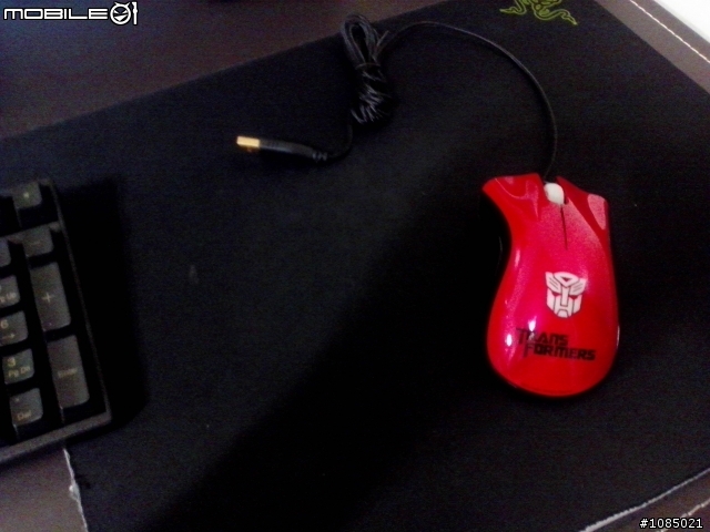 【不專業開箱文】RazerDA變形金剛柯博文