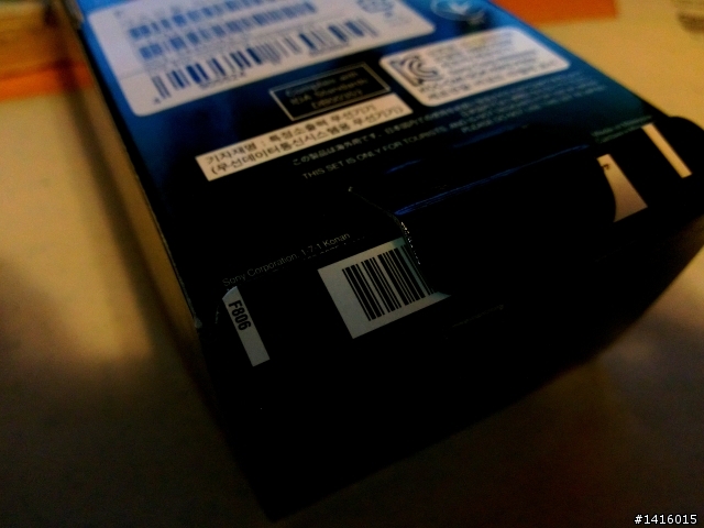 SONY F806 MP3 Player 簡單開箱