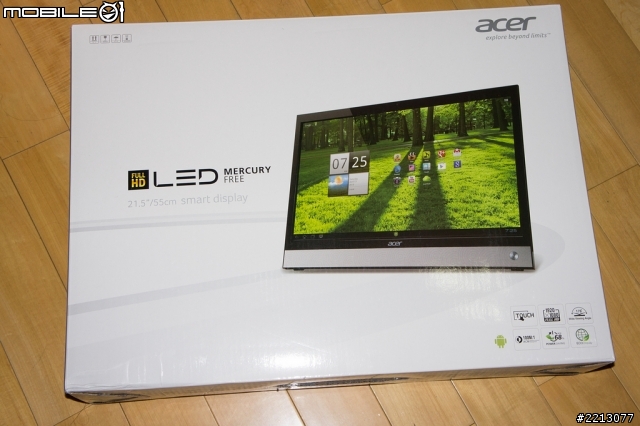 [開箱]介於螢幕跟平板之間 Acer DA220HQL