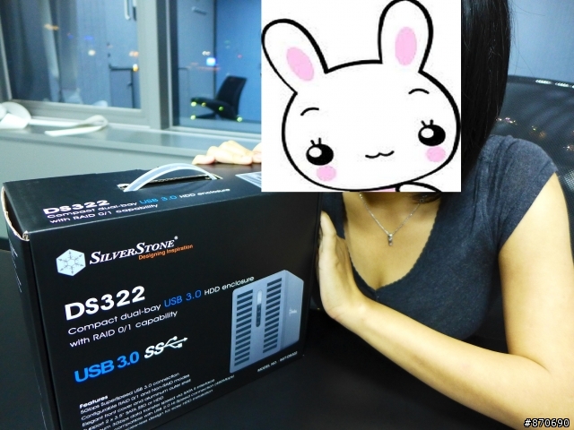 [開箱]兇巧克力與銀欣SST-DS322 RAID外接盒的初體驗