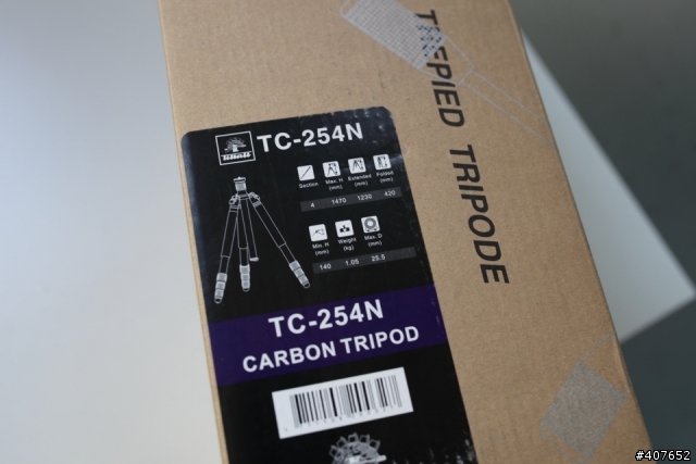 [開箱] Tiltall TC-254N 碳纖維腳架 + BH-7 雲台