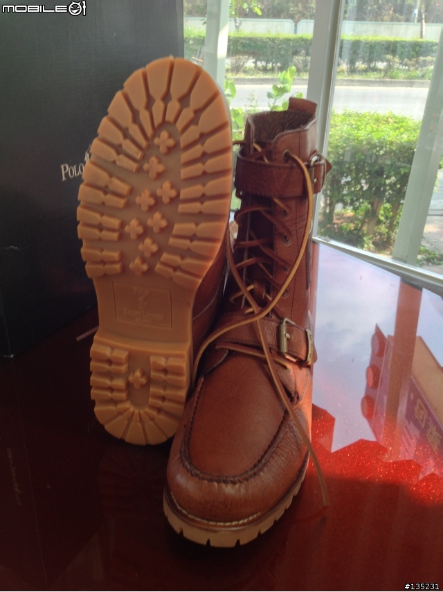 [ 開箱 ] Ralph Lauren Radbourne Tumbled Leather Boot