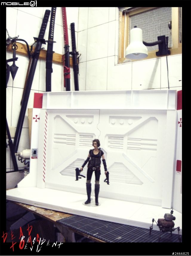 作品分享-1/6電影場景製作Resident Evil 惡靈古堡 .