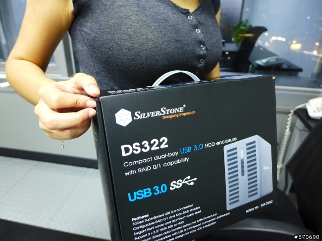[開箱]兇巧克力與銀欣SST-DS322 RAID外接盒的初體驗