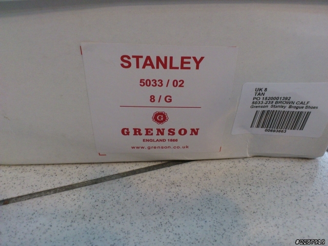 [開箱分享]  Grenson  Stanley   之 大家都開過篇
