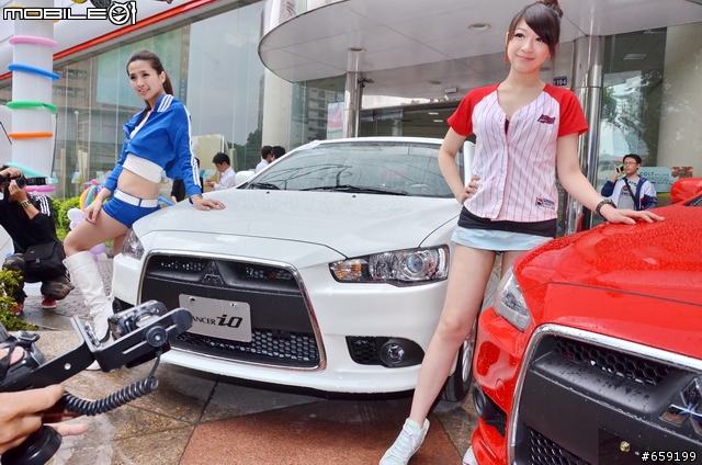 熱血鯊魚頭Lancer iO與雙美女在台中的小惡魔閃光會(圖超長很難開)