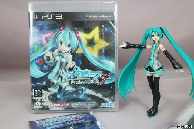 【開箱超劇場】『 初音ミク -Project DIVA- F 』( SEGA-STORE店頭預約特典版 )  簡單介紹~♪