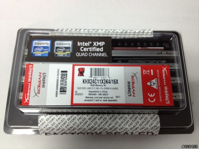 [十年技術精華]Kingston HyperX 十週年紀念版記憶體 2400MHz KIT 16GB