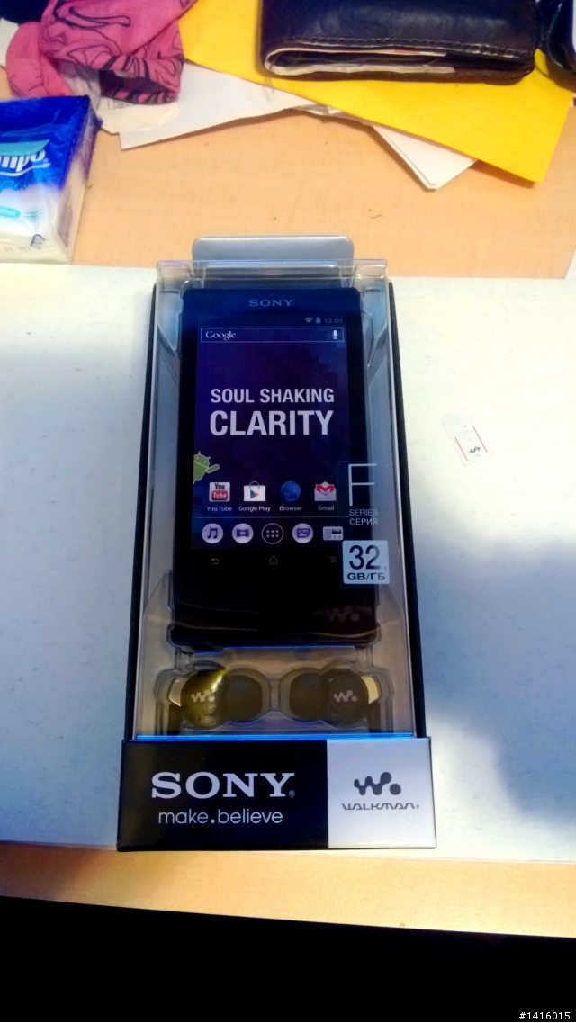 SONY F806 MP3 Player 簡單開箱