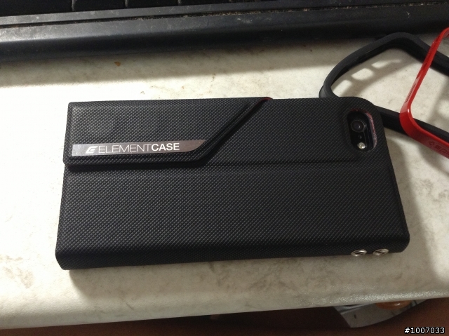 [開箱[Element case soft-tec mobile wallet iphone 5皮套