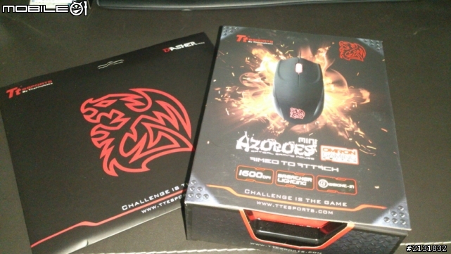 [開箱] Tt eSPORTS AZURUES Mini 黑翼真鯊