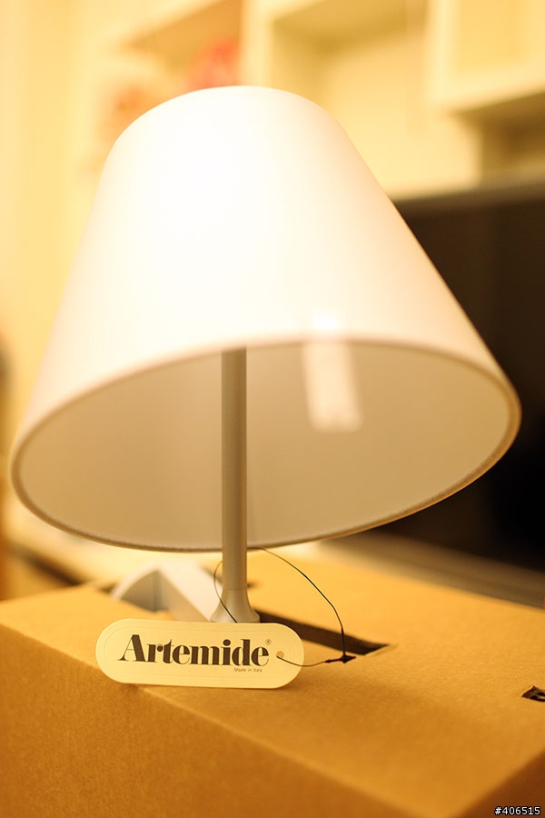 【開箱】Artemide Melampo Parete 壁燈銀色附開關一對