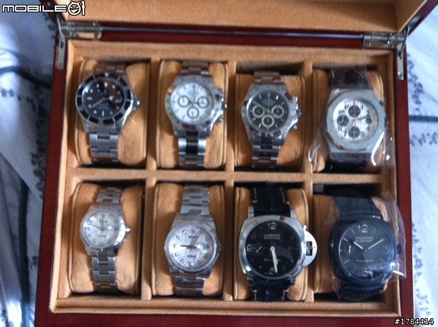 (超簡易開箱)新入手的IWC BP 500402跟ROLEX 718，再附上一些表的收藏!