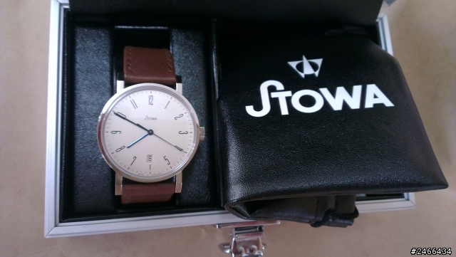 [開箱] STOWA antea 390棕色咖啡皮錶帶
