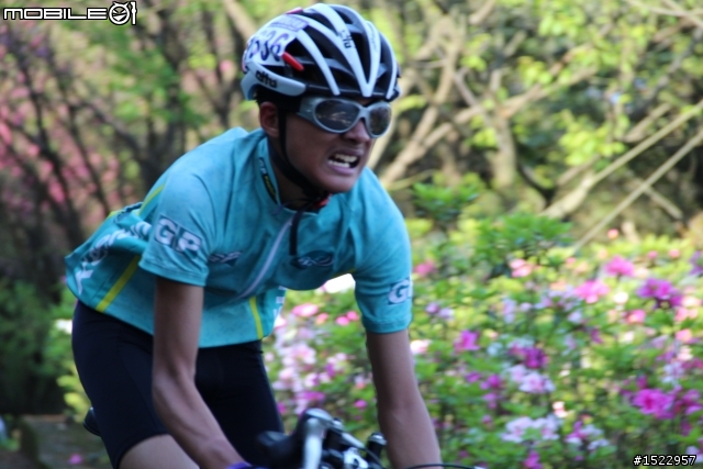 北15線個人爬坡計時賽終點前50公尺相片分享