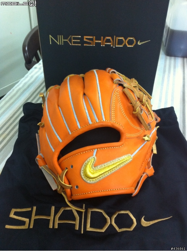 開箱NIKE SHADO謝道BF1486日製內野硬式手套- Mobile01