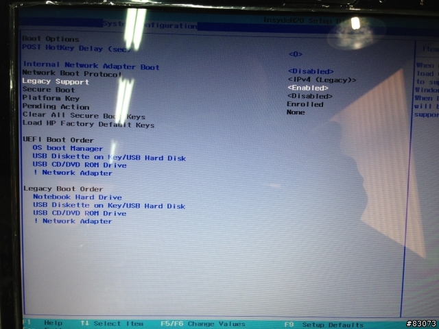 (分享)HP ENVY Ultrabook 4-1117tx 安裝Win7流程