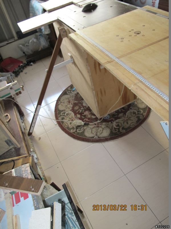 個人簡易工程-第23~3篇-多功能 收納型 組合式 鋸台 (改版篇-鋸台改推台篇 ) -製作紀錄