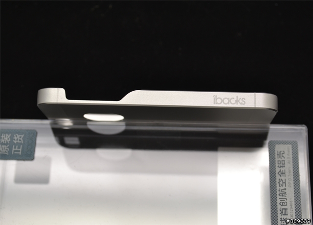 [開箱] iBacks iPhone5 全鋁超薄手機殼 原色系 inherent