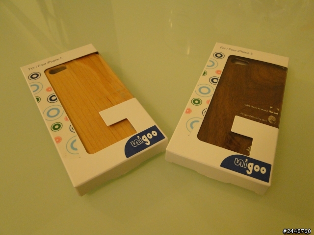 Unigoo的木頭 iPhone 5手機殼