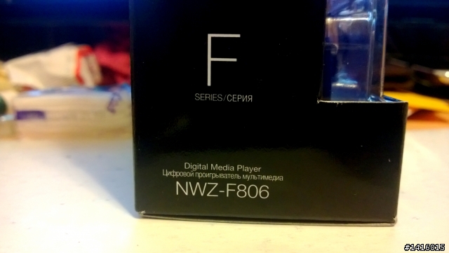 SONY F806 MP3 Player 簡單開箱