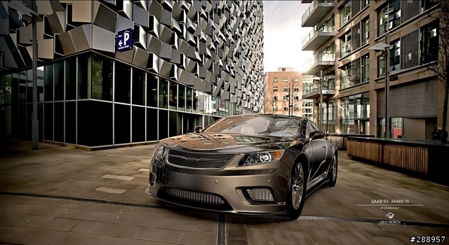 胎死腹中的2013 Saab 9-3 Mark III....