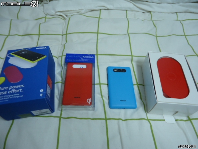 【開箱】Lumia 820(無線充電外殼)簡單分享文 ！