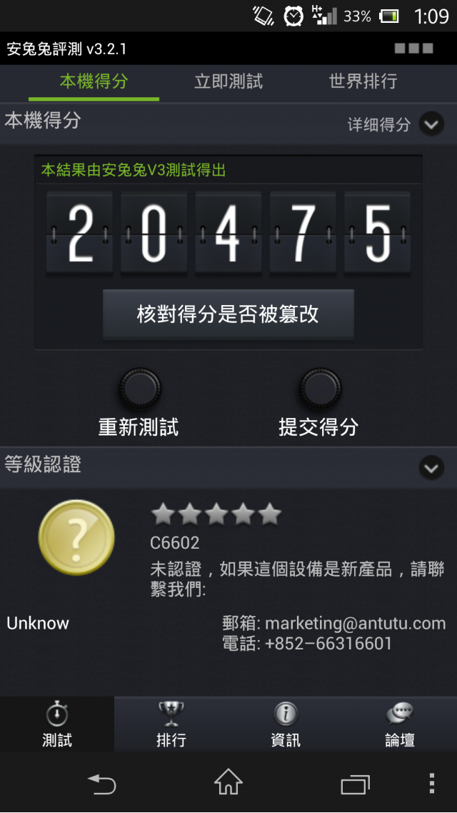 請問各位的Z評測都跑幾分呢